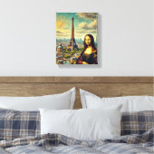 WALL ART Mona Lisa Leinwanddruck (Insitu (Schlafzimmer))