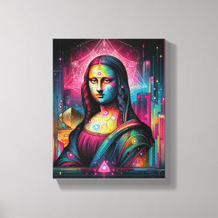 WALL ART Mona Lisa Portrait / Malerei Leinwand