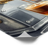 Wall art. Morning mood coffee Poster (Ecke)