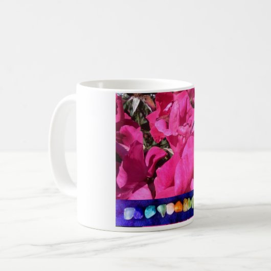 Wall Art: Neue Jerusalem-Felsen und Rose " Kaffeetasse (Vorderseite Links)