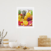 Wall Art Obstposter Poster (Küche)