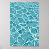 Wall Art. Pool Wasser. Poster (Vorne)