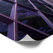 Wall Art Poster - Rosa (Ecke)