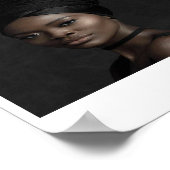 Wall Art Poster - Schönheitsportrait (Ecke)