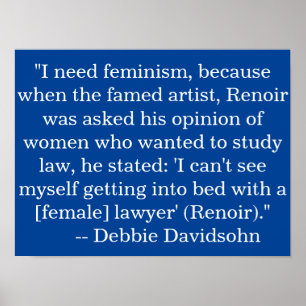 Wall Art Posters - Feminismus - Berühmte Misogynis Poster