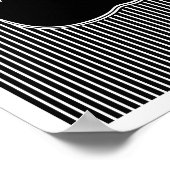 Wall Art Print, Ruhe, Meditation, minimalistische Poster (Ecke)