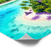 Wall art. Small islands Poster (Ecke)