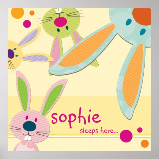 WALL ART :: sonnig - flüchtige Blick-a-boo 1 Poster (Vorne)