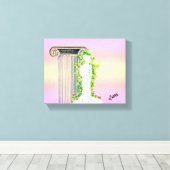 Wall Art : Statue einer Göttin . Leinwanddruck (Insitu (Holzboden))