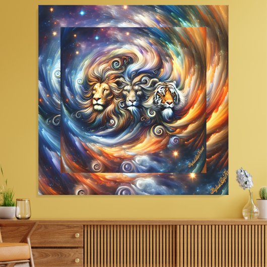 Wall art StyledByTrreal Collection Holzkunst Leinwanddruck (Insitu (Wohnzimmer))