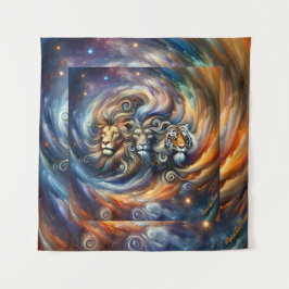 Wall art StyledByTrreal Collection Holzkunst Wandteppich