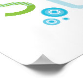 WALL ART :: TYPOGRAPHIE - Trendalphabet 6 Poster (Ecke)