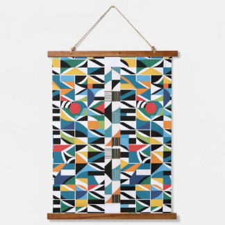 Wall-Art Wandteppich Mit Holzrahmen