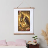 Wall Art Wandteppich Mit Holzrahmen (Schlafzimmer)