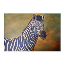 Wall Art Zebra Nah