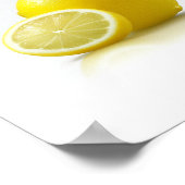 Wall Art Zitronenposter Poster (Ecke)