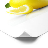 Wall Art Zitronenposter Poster (Ecke)