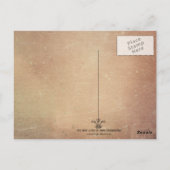 Wall-Blume Postkarte (Rückseite)