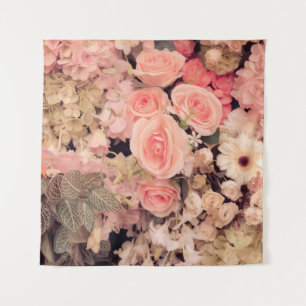 Wall-Blume retro-Struktur - Vintage Effektfilter Wandteppich