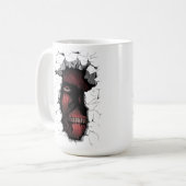 Wall Breaker Titan Mug | Intense Anime Giant Desgn Kaffeetasse (Vorderseite Links)