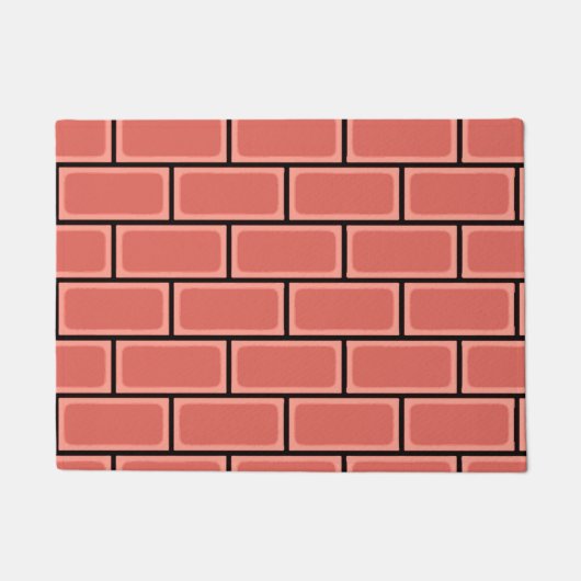 Wall Brick Fußmatte (Vorderseite)