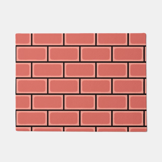 Wall Brick Fußmatte (Vorderseite)