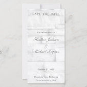 Wall-Bricks Hochzeitsarbeiten Beruflich Minimalist Save The Date (Vorderseite)