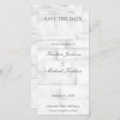 Wall-Bricks Hochzeitsarbeiten Beruflich Minimalist Save The Date (Vorne/Hinten)