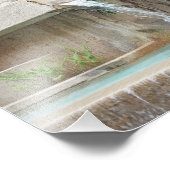 Wall-Brunnen Fotodruck (Ecke)