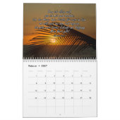Wall Calendar 2025 mit deutschen Bibelversen Kalender (Feb 2027)