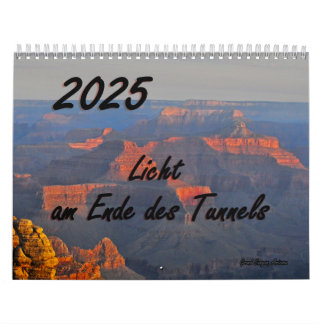 Wall Calendar 2025 mit deutschen Bibelversen Kalender