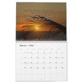 Wall Calendar 2025 mit englischen Bibelversen Kalender (Feb 2026)