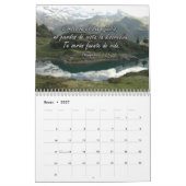 Wall Calendar 2025 mit spanischen Bibelversen Kalender (Jan 2027)