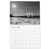 Wall Calendar - Schwarz-Weiß-Landschaft Fotos Kalender (Jan 2026)