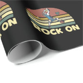 Wall Climbing Mädchen Indoor Bouldering Frau Geschenkpapier (Rolleneckpunkt)