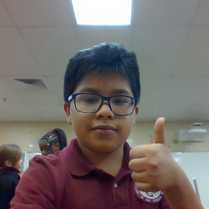 Wall Clock, 10" Rundrahmen mit Caleb Cea Gesicht Große Wanduhr