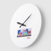 Wall Clock 2023 neues Google Design Große Wanduhr (Winkel)