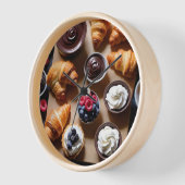 Wall Clock, 27,3 cm quadratisch Uhr (Winkel)