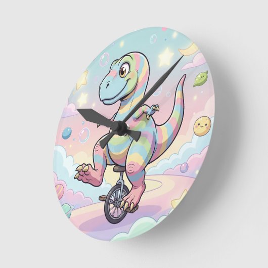 Wall Clock, 8" Round Acrylic Runde Wanduhr (Winkel)