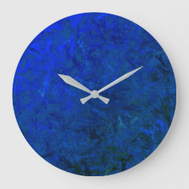 Wall Clock Blue Moon Große Wanduhr