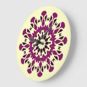 Wall Clock, Ein elegantes, vielfarbiges klassische Große Wanduhr (Winkel)