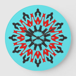 Wall Clock, Ein elegantes, vielfarbiges klassische Große Wanduhr