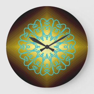 Wall Clock, Ein elegantes, vielfarbiges klassische Große Wanduhr