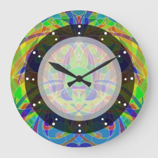 Wall Clock Ethnic Style Große Wanduhr