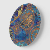 Wall Clock - Gold Große Wanduhr (Winkel)