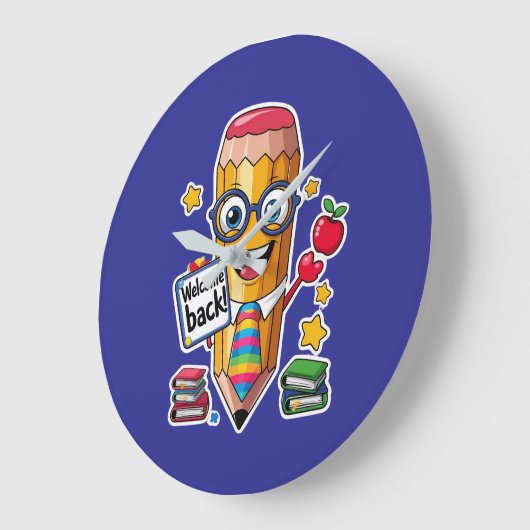 Wall Clock Große Wanduhr (Winkel)