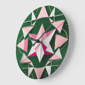 Wall Clock Große Wanduhr (Winkel)