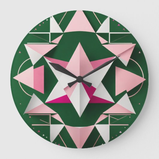 Wall Clock Große Wanduhr (Vorderseite)