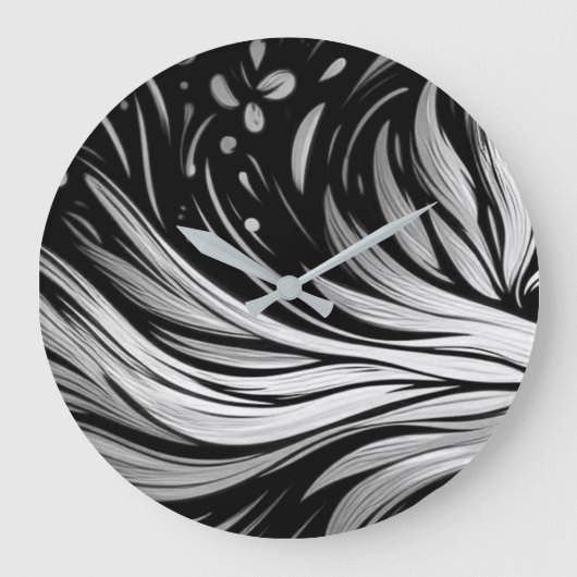 Wall Clock Große Wanduhr (Vorderseite)