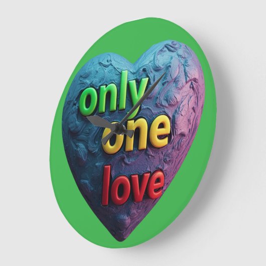 Wall Clock Große Wanduhr (Winkel)